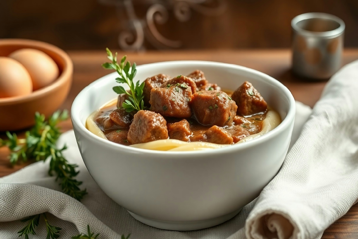 Questo piatto di culatta di bue stufata è il comfort food che non ti aspetti e scalda il cuore