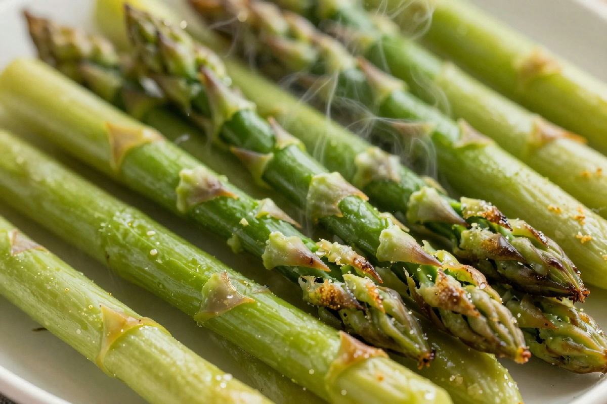 Cucinare asparagi perfetti: il trucco per mantenere le punte croccanti e saporite è a vapore