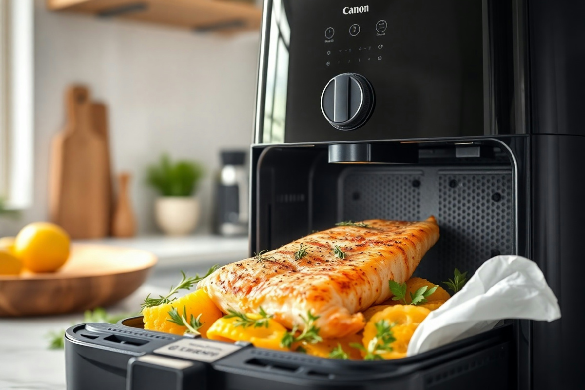 Se l'odore di pesce ti perseguita in cucina, ecco il trucco per una friggitrice ad aria sempre profumata