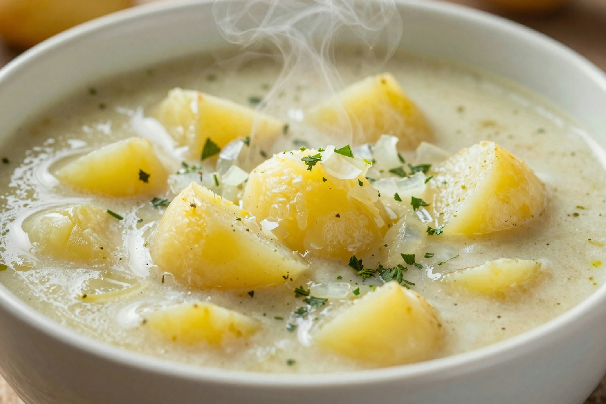 Vellutata di patate e cipolla: il comfort food leggero che migliora le tue serate invernali